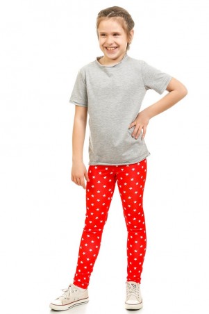 Kids Couture: Лосины красные звезды 5-001 50011003 - фото 2