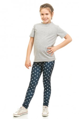 Kids Couture: Лосины синие звезды 5-001 50011101 - фото 2