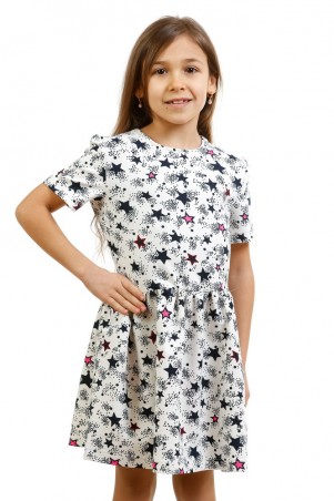Kids Couture: Платье молочные звезды 16-17-1 71161711661 - фото 1