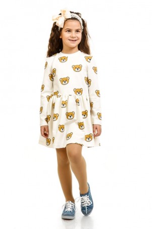 Kids Couture: Платье мишки молоч.16-07 7116171655 - фото 1