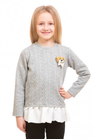 Kids Couture: Кофта косички с мишкой 71172011516 - фото 1