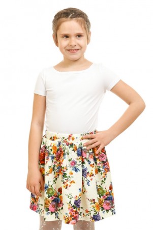 Kids Couture: Юбка молочные цветы 17-202 71172021680 - фото 3