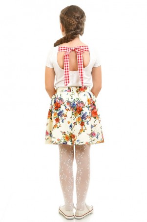Kids Couture: Юбка молочные цветы 17-202 71172021680 - фото 5