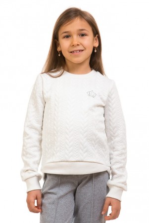 Kids Couture: Кофта 17-207 корона молочная 71172071638 - фото 1