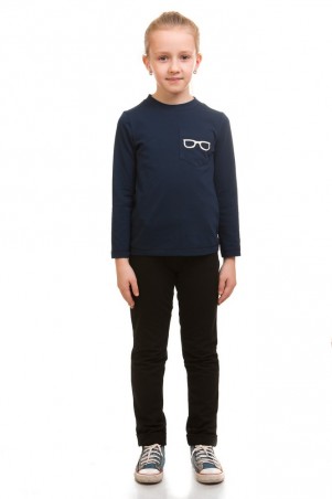 Kids Couture: Кофта, темно-синий трикотаж 17-211 71172111142 - фото 1