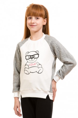 Kids Couture: Кофта мишка в очках 71172151551 - фото 3
