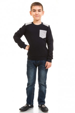 Kids Couture: Кофта 17-225 серый карман 71172251145 - фото 5