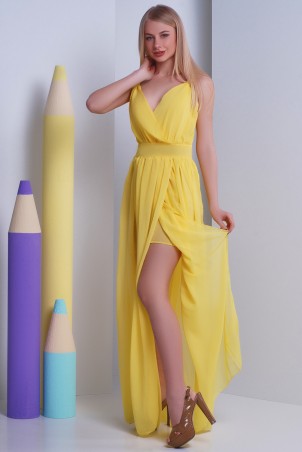 SheShine: Платье 362-YEL - фото 1