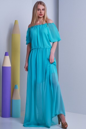 SheShine: Платье 101-11-BLU - фото 1