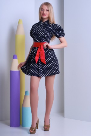 SheShine: Платье 349-BLAWHI - фото 1
