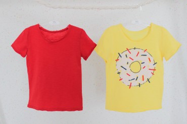 YaSan: Набор футболок (желтая + серая) Хеппи банан 60605162 - фото 1