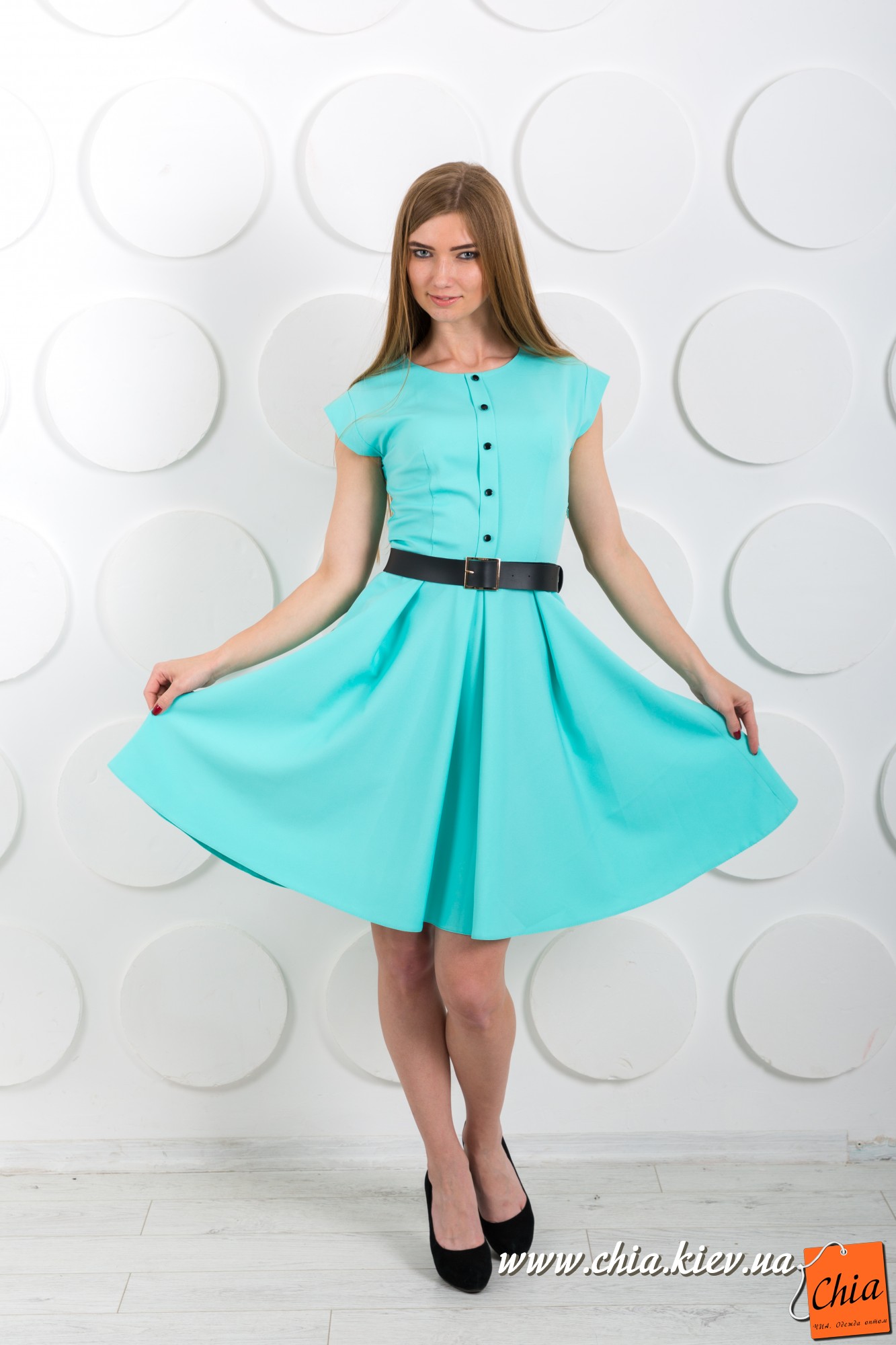 Платье "Pretty girl" мятное