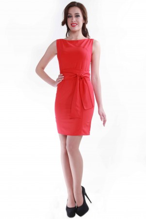 Alpama: Платье красное SO-13054-RED SO-13054-RED - фото 1