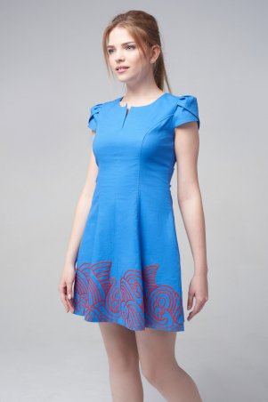 RicaMare: Повседневное платье с вышивкой RM247-1-16DD - фото 1